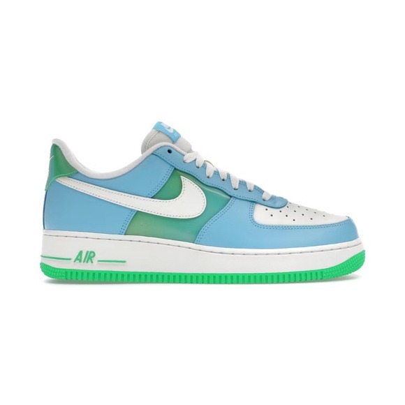 Nike Air Force 1 '07 Low Aquarius Blue Green Shock Vapor FZ4032-407 Sz-15 In Box - Picture 1 of 9